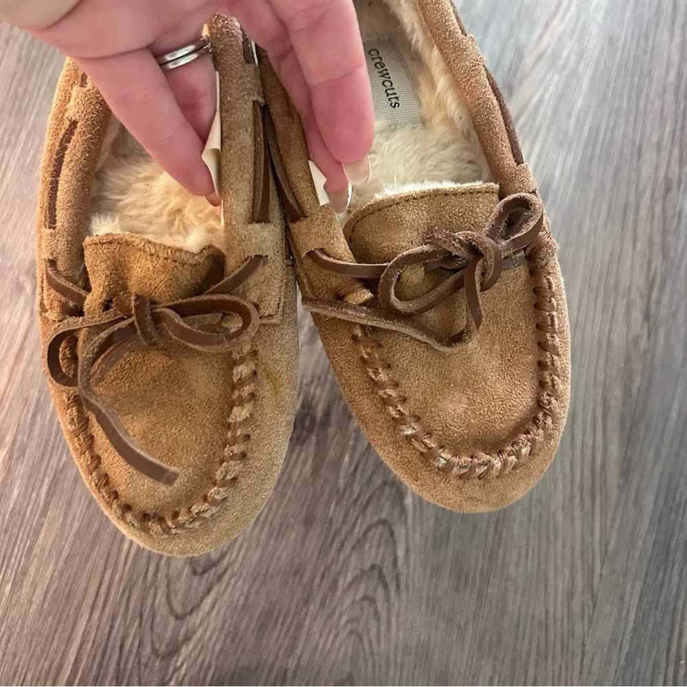Crewcuts kids slippers size 13